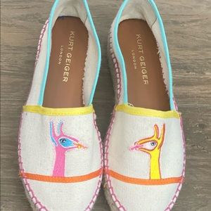 COPY - BRAND NEW- never worn. Tan espadrilles KURT GEIGER London. Comes without…